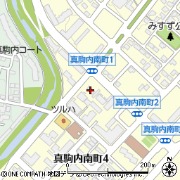 セブンイレブン札幌真駒内南町店周辺の地図