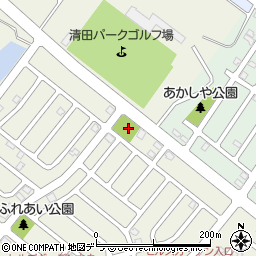 清田コナラ公園周辺の地図