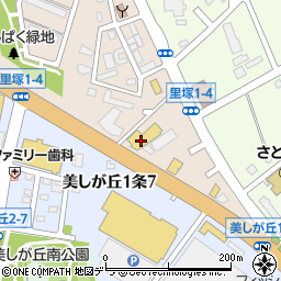 三菱レンタカー里塚営業所周辺の地図