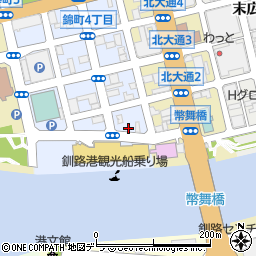 タイムズ釧路錦町駐車場周辺の地図