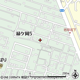 北海道釧路市緑ケ岡5丁目31周辺の地図