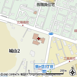 釧路保健所周辺の地図
