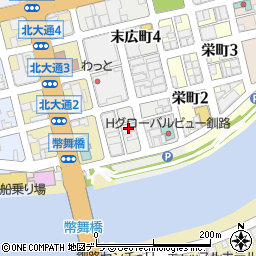 ライオンビル釧路館周辺の地図