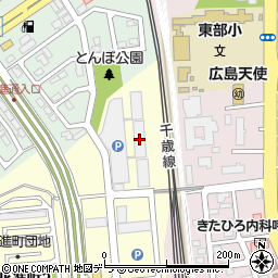 ロイヤルシャトー北広島Ｃ周辺の地図
