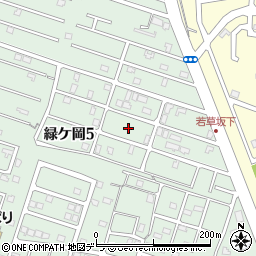 北海道釧路市緑ケ岡5丁目34周辺の地図