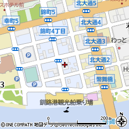 日本無線株式会社　釧路営業所周辺の地図