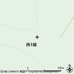 北海道河東郡音更町然別西１線周辺の地図