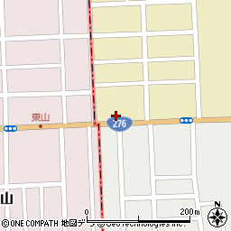 札幌トヨタ自動車岩内店周辺の地図