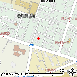 緑ヶ岡学生会館周辺の地図