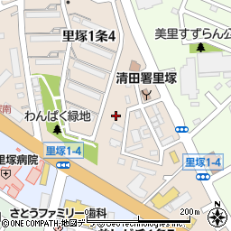 札幌美里造園周辺の地図