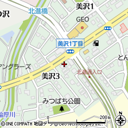 美沢3-1-18駐車場【4】周辺の地図