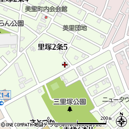 オータム里塚周辺の地図