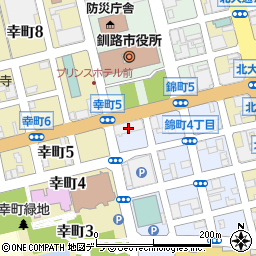 栗林商船株式会社　釧路支社周辺の地図
