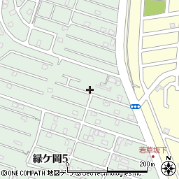 北海道釧路市緑ケ岡5丁目40周辺の地図