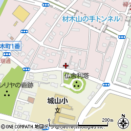 北海道釧路市材木町3-25周辺の地図