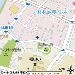 北海道釧路市材木町3-27周辺の地図