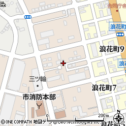 北海道釧路市南浜町周辺の地図
