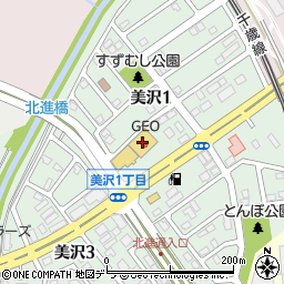 ゲオ北広島店周辺の地図