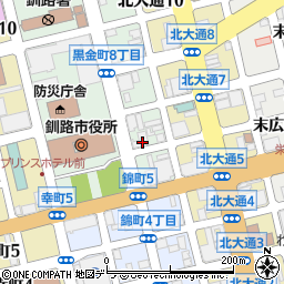 太平洋興発株式会社　釧路支店周辺の地図