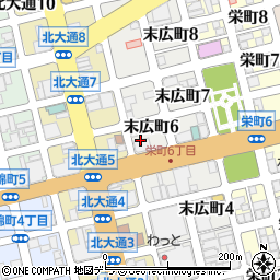 株式会社岡野絹物店　末広店周辺の地図