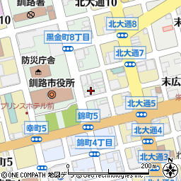 太平洋興発株式会社釧路支店周辺の地図
