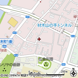 北海道釧路市材木町7-1周辺の地図