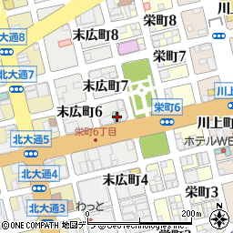 ビジネスホテル　アクシアイン釧路周辺の地図