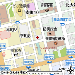 なの花薬局　釧路幸町店周辺の地図