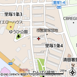市営住宅里塚団地７号棟周辺の地図