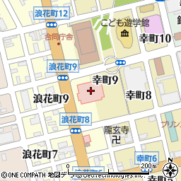 釧路中央病院（扶恵会）周辺の地図