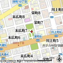 栄町平和公園周辺の地図
