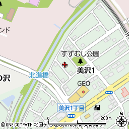 北広島市美沢会館周辺の地図