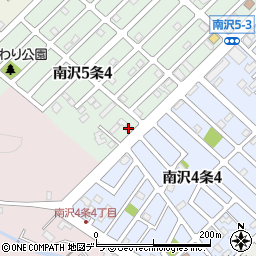 北海道札幌市南区南沢５条4丁目1-32周辺の地図