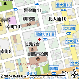 ＮＴＴ労働組合北海道総支部釧路分会周辺の地図