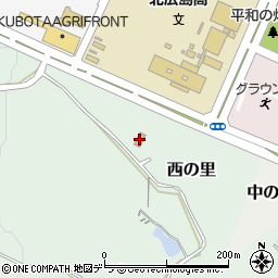 北広島レクリエーションの森林間学園周辺の地図