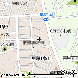 公営住宅里塚団地６号棟周辺の地図