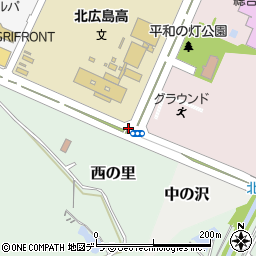 北広島高校周辺の地図