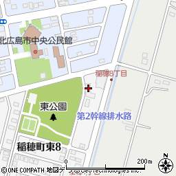 ヘルパーステーション 華結び 北広島周辺の地図
