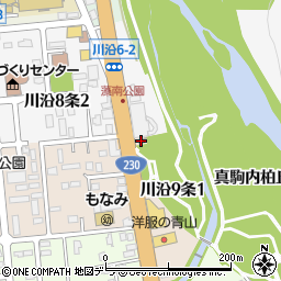 北海道警察本部南警察署交番藻南周辺の地図