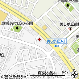赤から札幌羊ヶ丘店周辺の地図