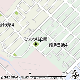 北海道札幌市南区南沢５条4丁目5周辺の地図