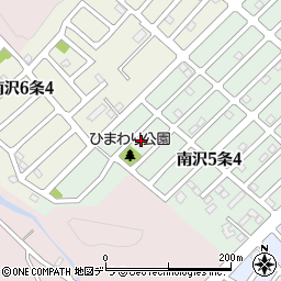 北海道札幌市南区南沢５条4丁目5-8周辺の地図