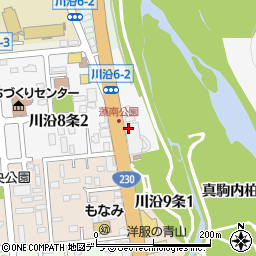 〒005-0808 北海道札幌市南区川沿八条の地図