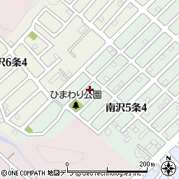 北海道札幌市南区南沢５条4丁目5-10周辺の地図