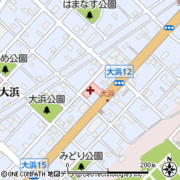 岩内大浜医院周辺の地図
