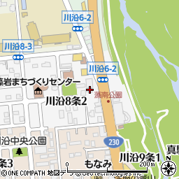 北海道新聞　販売所南区藻南・岸販売所周辺の地図