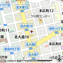 住友生命保険相互会社　釧路支社新釧路支部周辺の地図