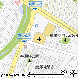 北海道銀行東光ストア真栄店 ＡＴＭ周辺の地図