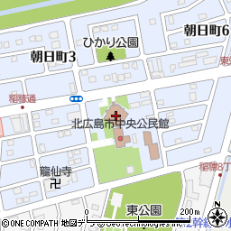 北広島東記念館周辺の地図