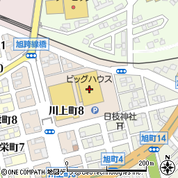 サンドラッグ旭町店周辺の地図